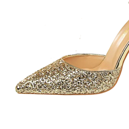 Funki Findz | Shoes | Women's Sparkly Glitter Wedding Sandals