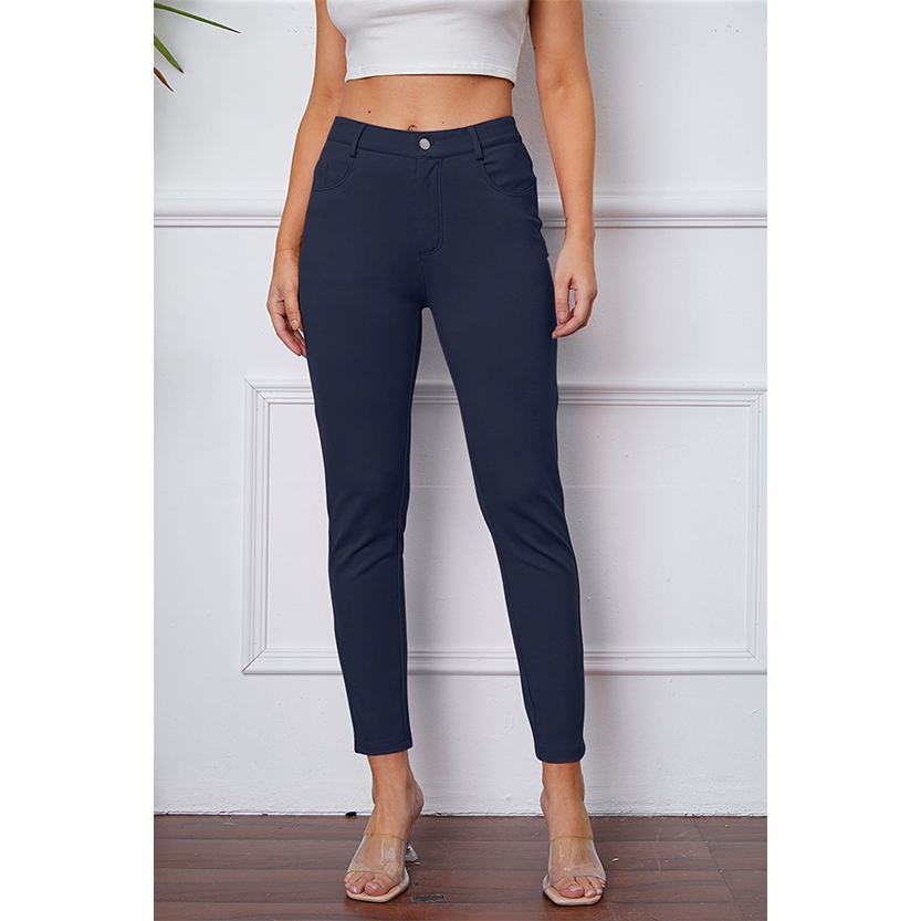 Funki Findz | Pants | Women's Stretchy 3/4 Cropped Pants