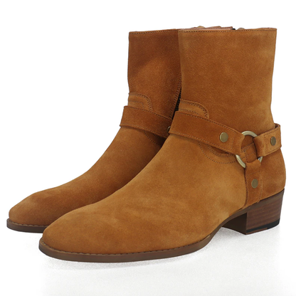 Funki Findz | Boots | Men's Vintage Chelsea Boots | Real Leather