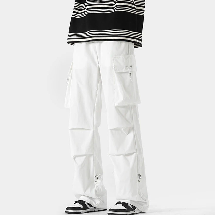 Funki Findz | Pants | Men's Casual Cargo Pants Long Loose Fit