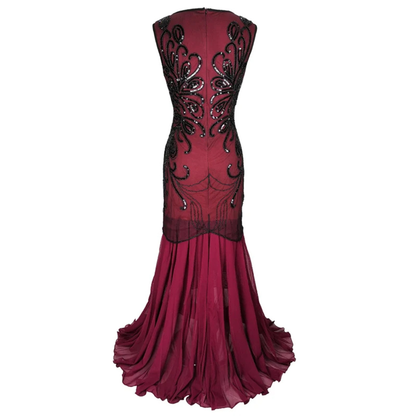 Funki Findz | Dresses | Women's Vintage Chiffon Mermaid Dress