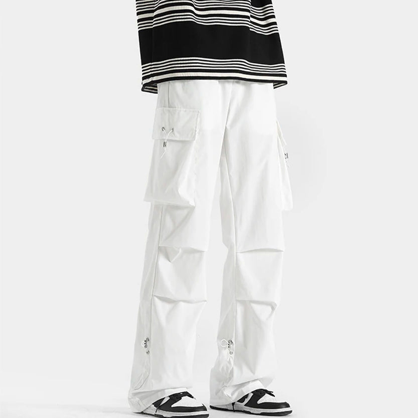 Funki Findz | Pants | Men's Casual Cargo Pants Long Loose Fit