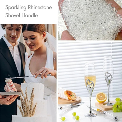 Funki Findz | Glasses | Wedding Champagne Flutes Cake Set x 4