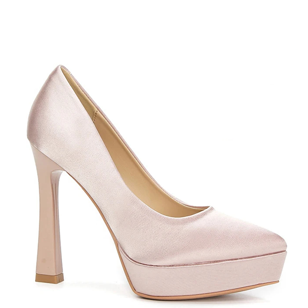 Funki Findz | Shoes | Women's Elegant Satin High Heel Pumps