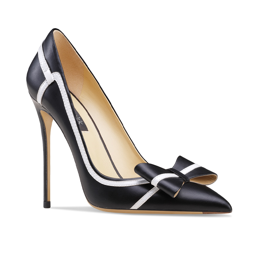 Funki Findz | Shoes | Women's Leather Butterfly-Knot Stilettos