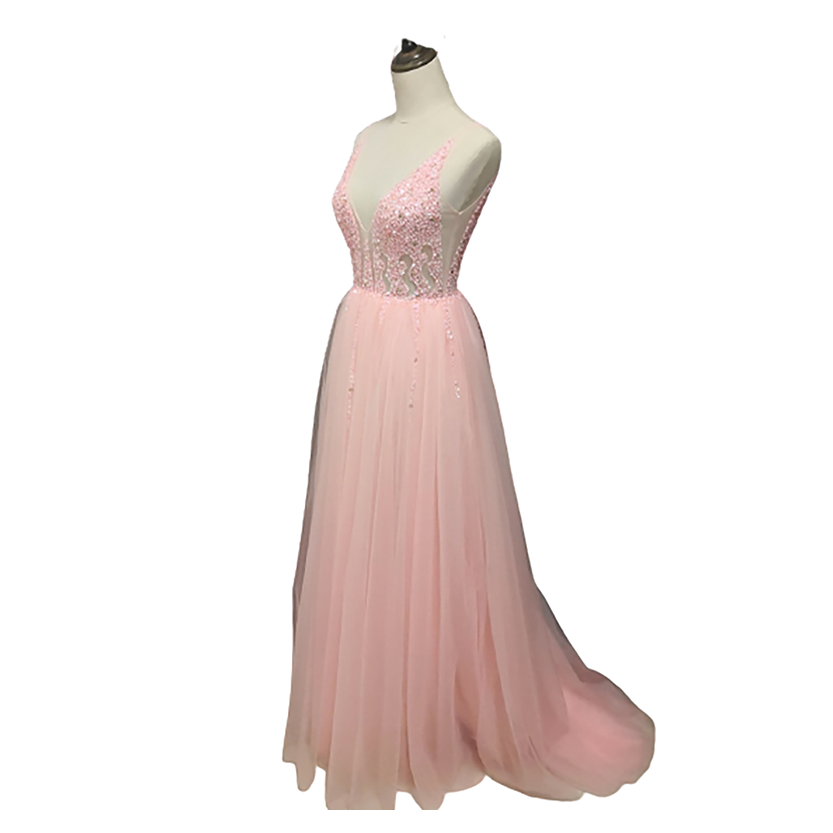 Funki Findz | Dresses | Women's Long Chiffon Tulle Prom Dress