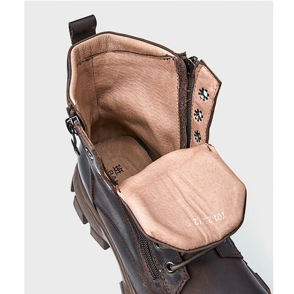 Funki Findz | Boots | Men's Rustic Vintage Leather Ankle Boot