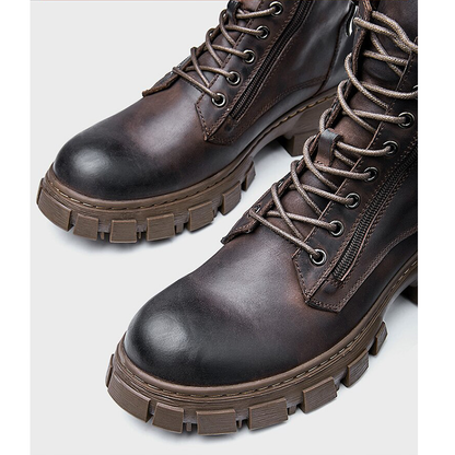 Funki Findz | Boots | Men's Rustic Vintage Leather Ankle Boot