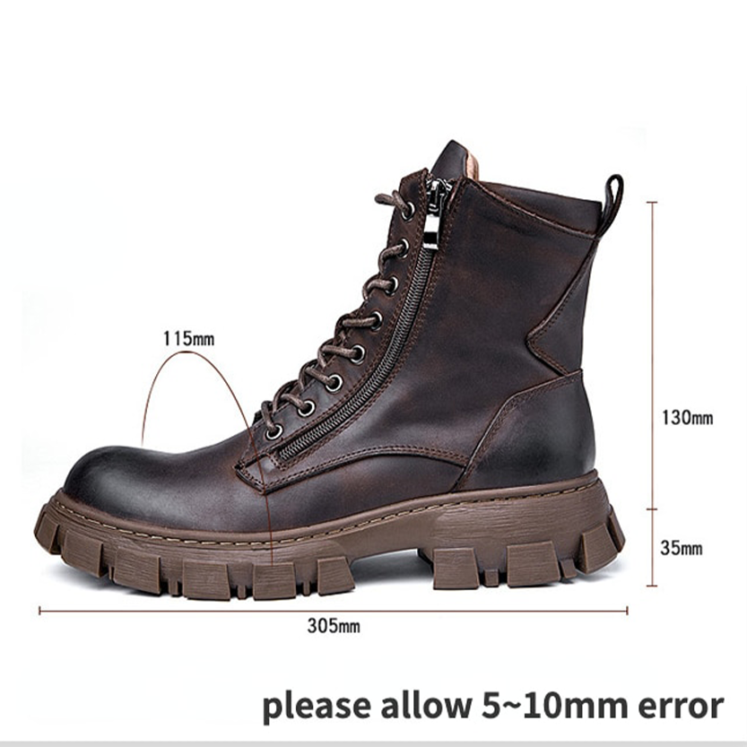 Funki Findz | Boots | Men's Rustic Vintage Leather Ankle Boot