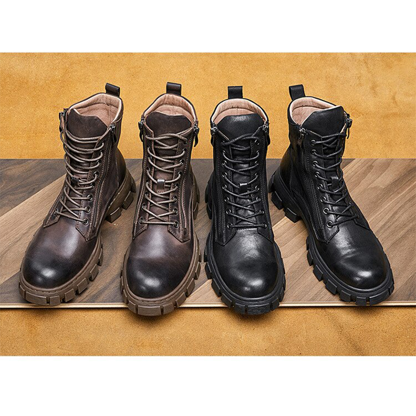Funki Findz | Boots | Men's Rustic Vintage Leather Ankle Boot