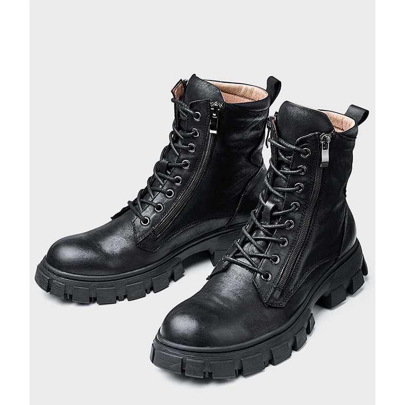 Funki Findz | Boots | Men's Rustic Vintage Leather Ankle Boot