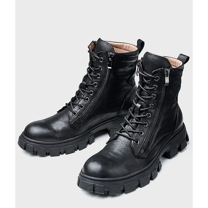 Funki Findz | Boots | Men's Rustic Vintage Leather Ankle Boot