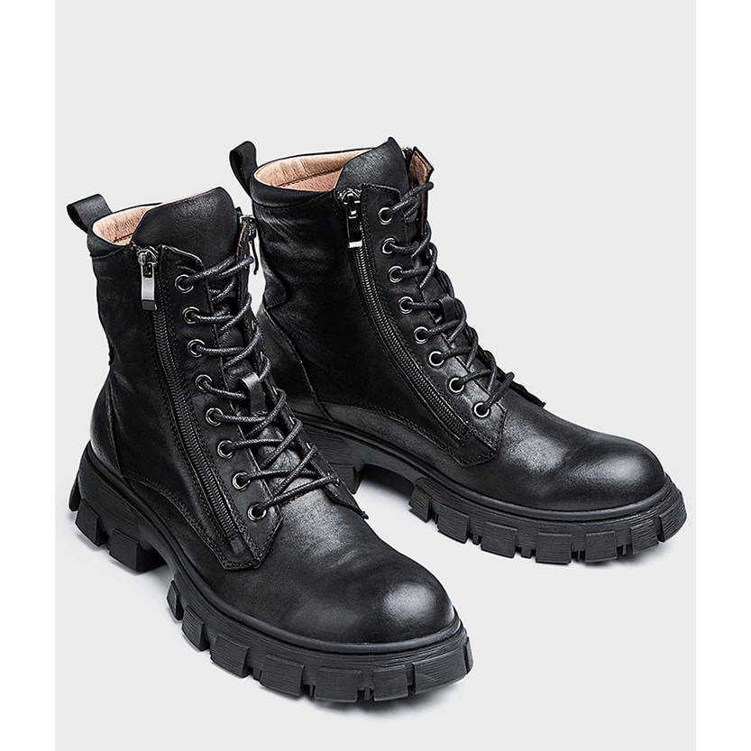 Funki Findz | Boots | Men's Rustic Vintage Leather Ankle Boot