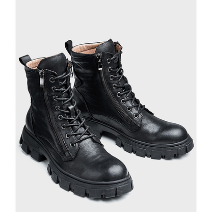 Funki Findz | Boots | Men's Rustic Vintage Leather Ankle Boot