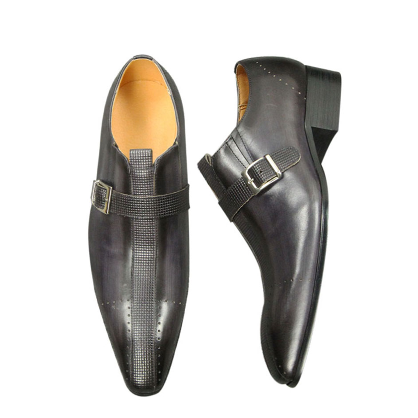 Funki Findz | Shoes | Men's Genuine Leather Formal Dress Shoe