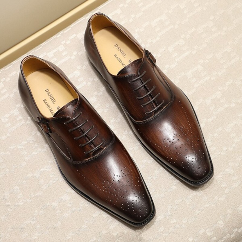 Funki Findz | Shoes | Men's Luxury Genuine Leather Dress Shoe