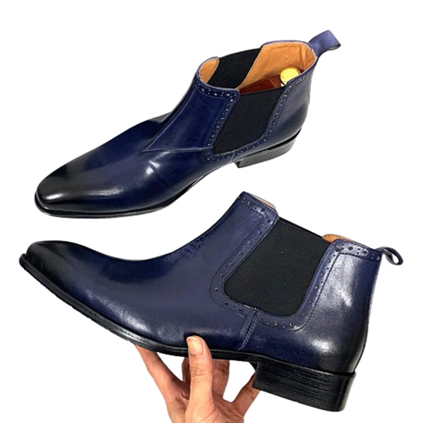 Funki Findz | Boots | Men's Luxury Real Leather Chelsea Boots