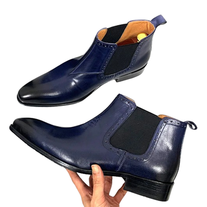 Funki Findz | Boots | Men's Luxury Real Leather Chelsea Boots