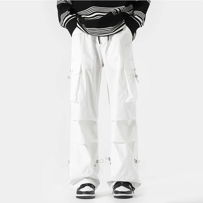 Funki Findz | Pants | Men's Casual Cargo Pants Long Loose Fit
