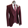 Funki Findz | Suits | Men's 3 Pcs Tailored Double Breasted Suit