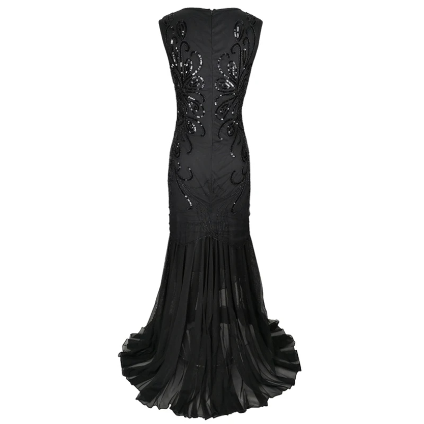 Funki Findz | Dresses | Women's Vintage Chiffon Mermaid Dress