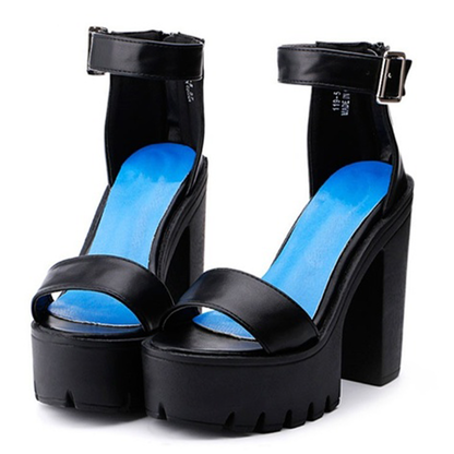 Funki Findz | Shoes | Women's Sexy High Chunky Heel Platforms