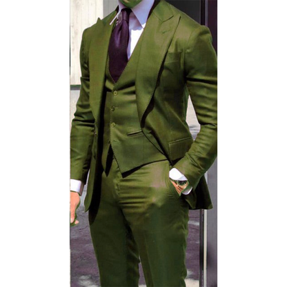 Funki Findz | Suits | Men's Slim Fit Formal Wedding Tuxedos 3Pc