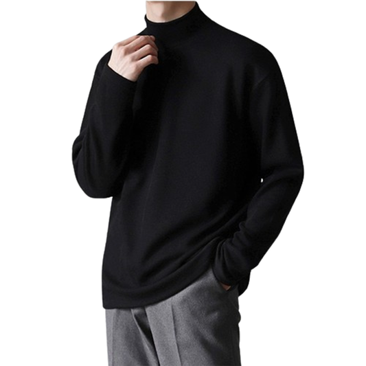 Funki Findz | Sweaters | Men's Thin Lightweight Mock Turtleneck