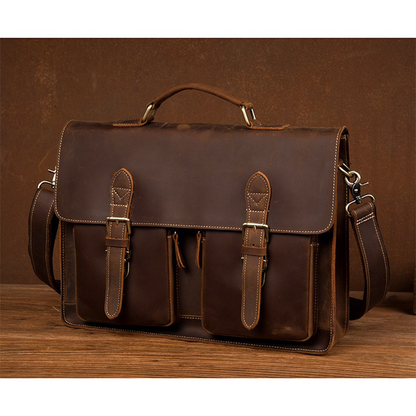 Funki Findz | Bags | Messenger Bags | Men's Leather Laptop Bag