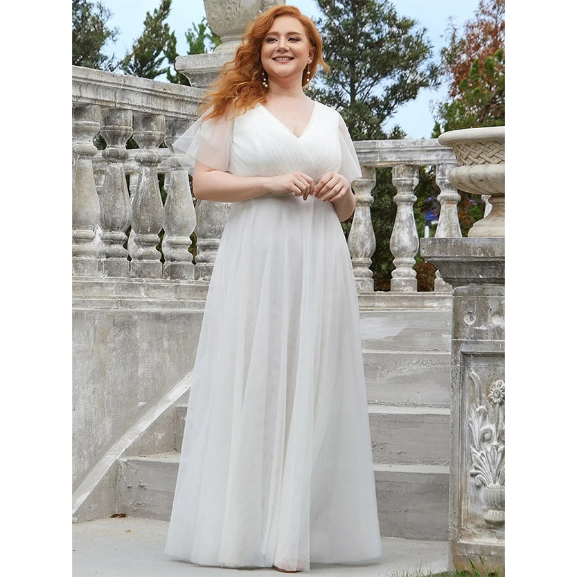 Funki Findz | Dresses | Women's Plus Size Long Evening Dress