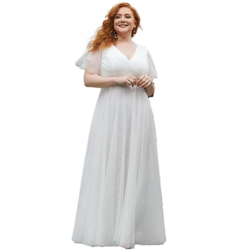 Funki Findz | Dresses | Women's Plus Size Long Evening Dress