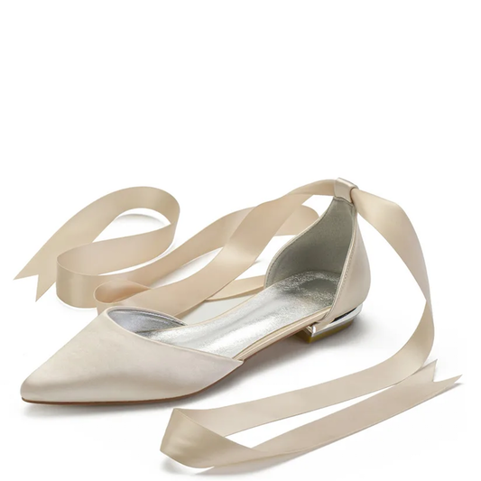 Funki Findz | Shoes | Women's Ballet Pump Style Wedding Flats