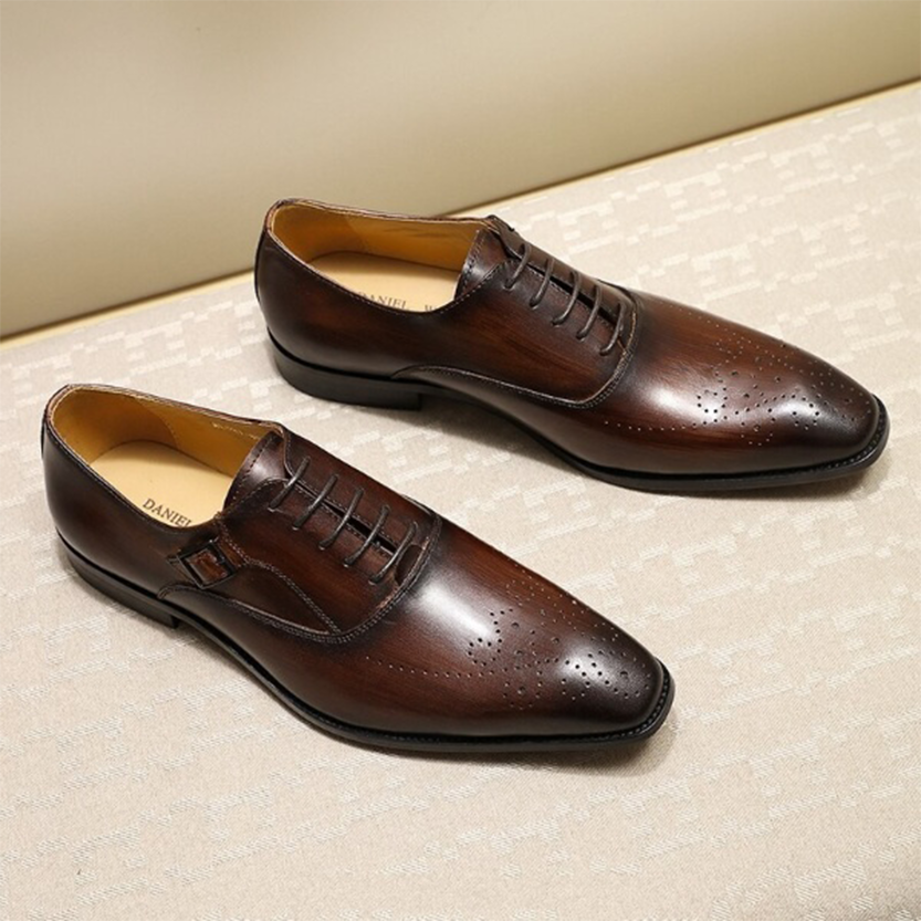 Funki Findz | Shoes | Men's Luxury Genuine Leather Dress Shoe