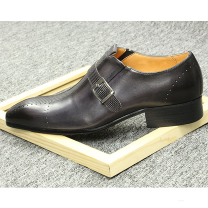 Funki Findz | Shoes | Men's Genuine Leather Formal Dress Shoe