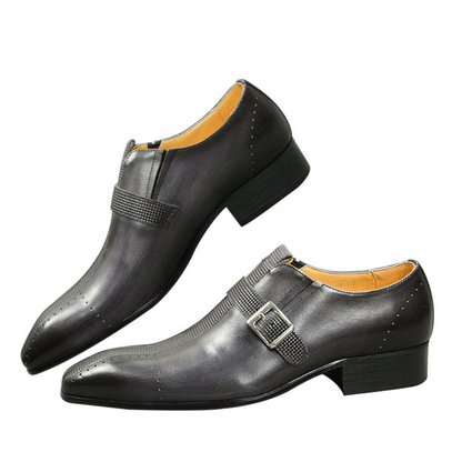 Funki Findz | Shoes | Men's Genuine Leather Formal Dress Shoe
