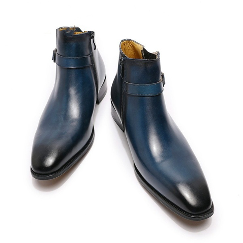 Funki Findz | Boots | Men's Genuine Leather Formal Dress Boots