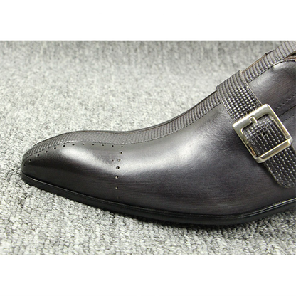 Funki Findz | Shoes | Men's Genuine Leather Formal Dress Shoe