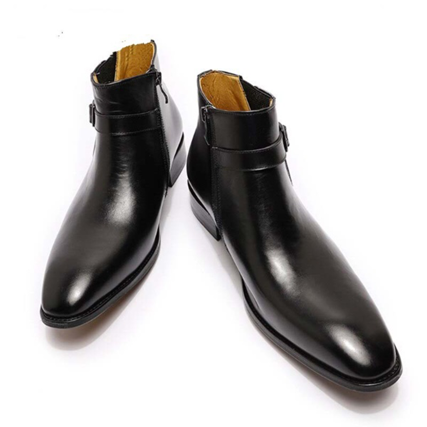 Funki Findz | Boots | Men's Genuine Leather Formal Dress Boots