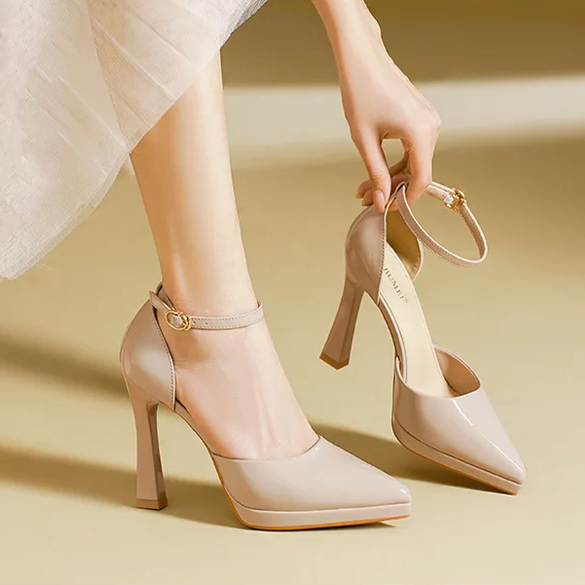 Funki Findz | Shoes | Women's Patent Leather Pointed Toe heels