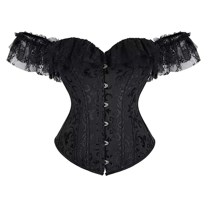 Funki Findz | Dresses | Women's Lace 2 Pcs Corset Skirt Sets