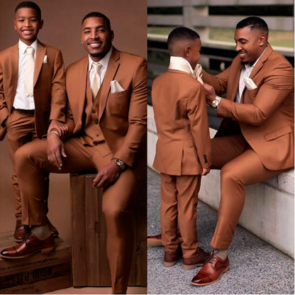 Funki Findz | Suits | Men's 3 Pcs Formal Wedding Suit  | Slim Fit