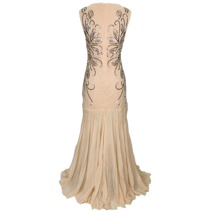 Funki Findz | Dresses | Women's Vintage Chiffon Mermaid Dress