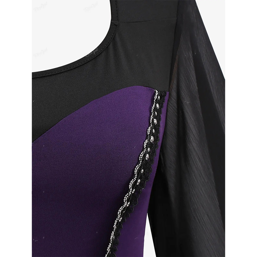 Funki Findz | Shirts | Women's Gothic Lace Flared Sleeves Shirts