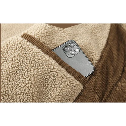 Funki Findz | Jackets | Men's Padded Corduroy Fleece Jacket