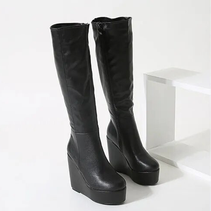Funki Findz | Boots | Women's High Luxury Gothic Platform Boots