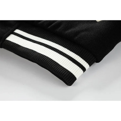 Funki Findz | Jackets | Men's Varsity Stand Collar Bomber Jacket