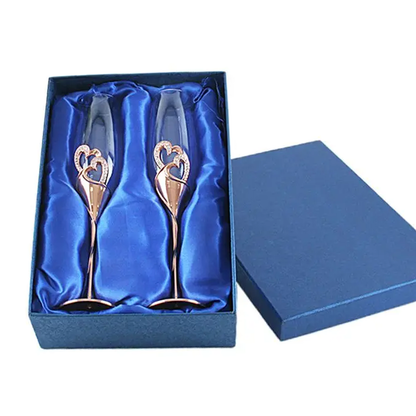 Funki Findz | Glasses | Wedding Champagne Glasses | Toast x 2