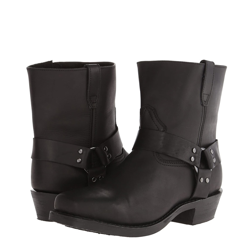 Funki Findz | Boots | Men's Vintage Tan Cowboy Biker Boots