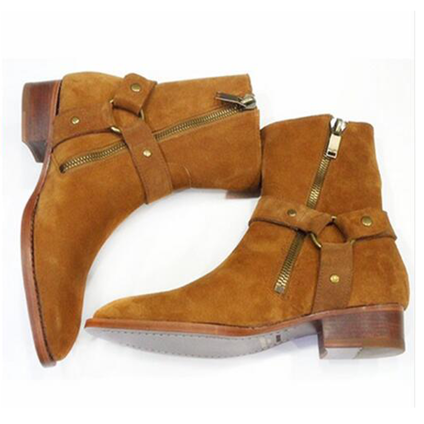 Funki Findz | Boots | Men's Vintage Chelsea Boots | Real Leather