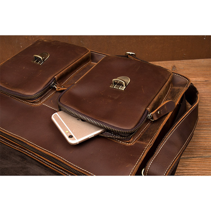 Funki Findz | Bags | Messenger Bags | Men's Leather Laptop Bag